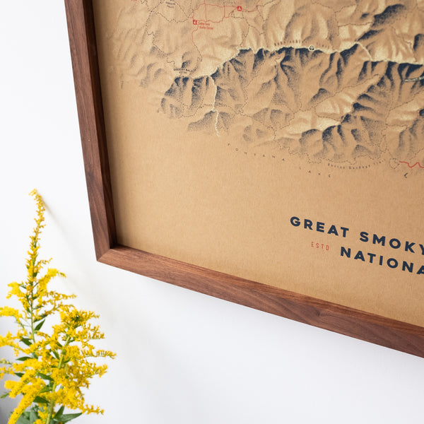 Great Smoky Mountains National Park Screenprint