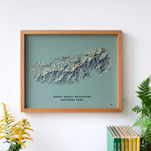 Great Smoky Mountains National Park Screenprint