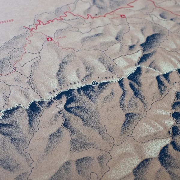 Great Smoky Mountains National Park Screenprint