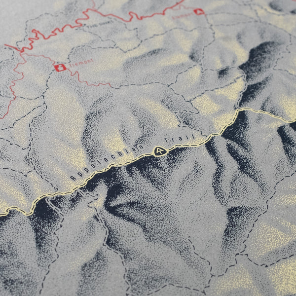 Great Smoky Mountains National Park Screenprint