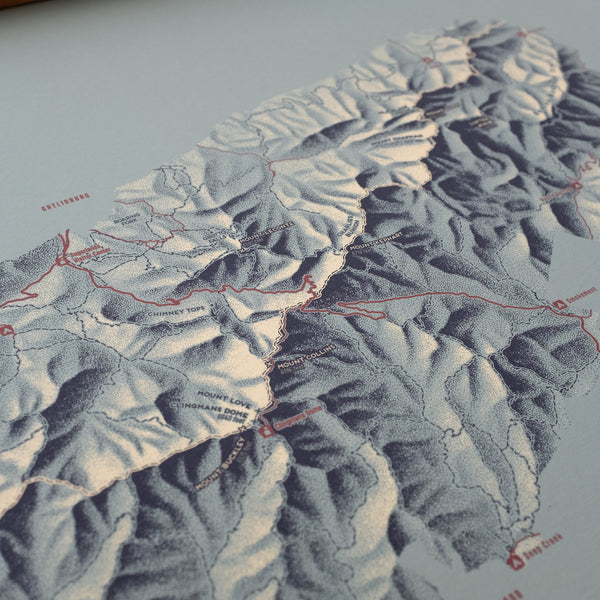 Great Smoky Mountains National Park Screenprint