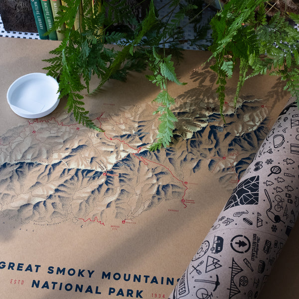 Great Smoky Mountains National Park Screenprint