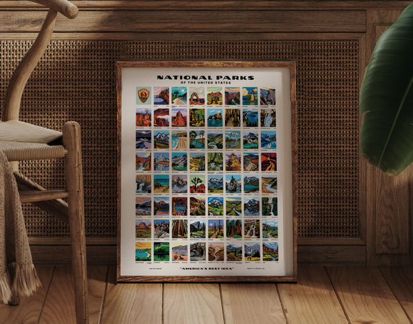 National Parks Scratch-Off - Seconds