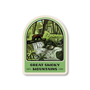 Great Smoky Mountains National Park Bumper Sticker
