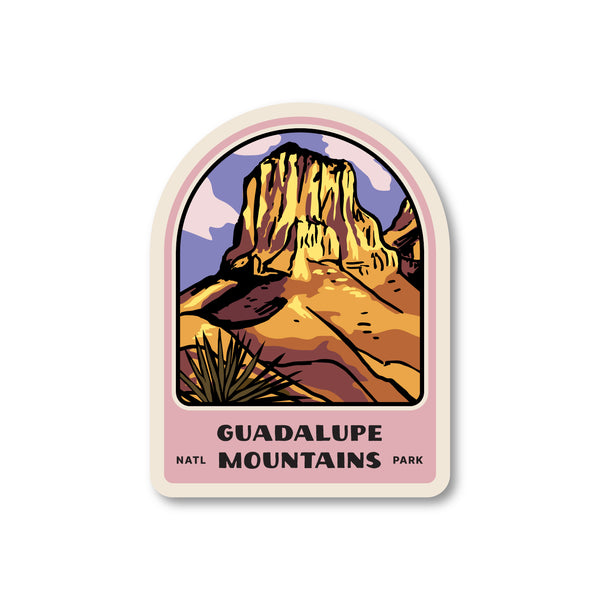 Guadalupe Mountain National Park Sticker