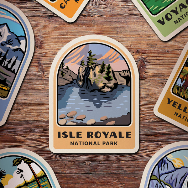 Isle Royale National Park Sticker
