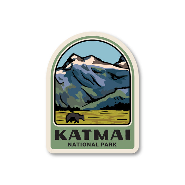 Katmai National Park Sticker