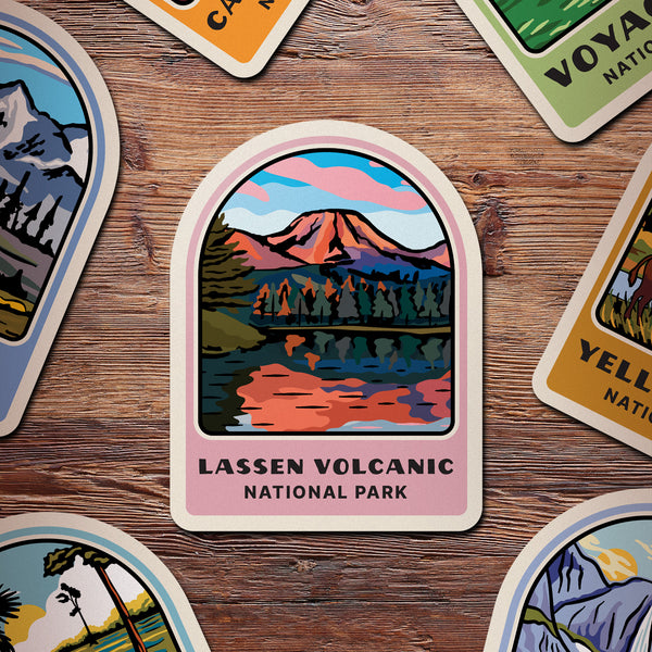 Lassen Volcanic National Park Sticker