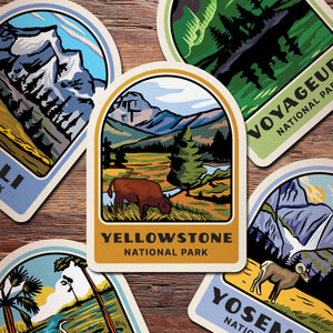 National Parks Stickers
