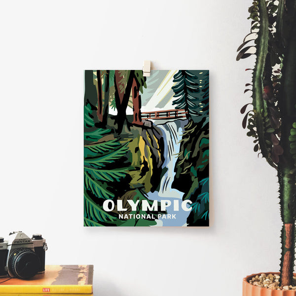 Olympic National Park Poster