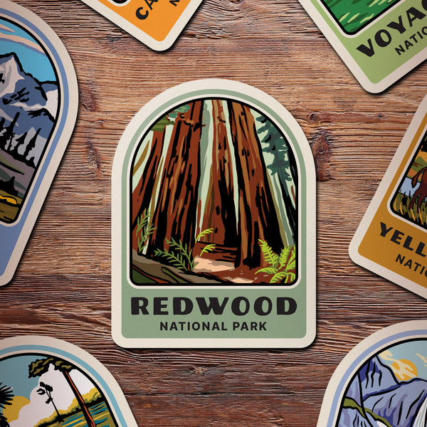 Redwood National Park Sticker