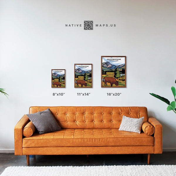 Yellowstone National Park Poster