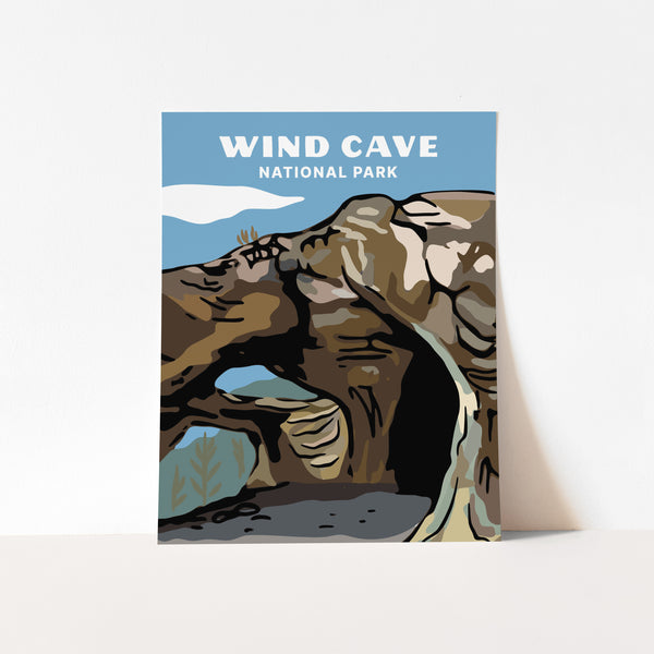 Wind Cave National Park Poster
