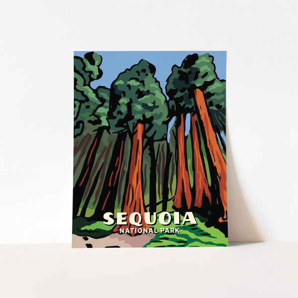 Sequoia National Park Poster