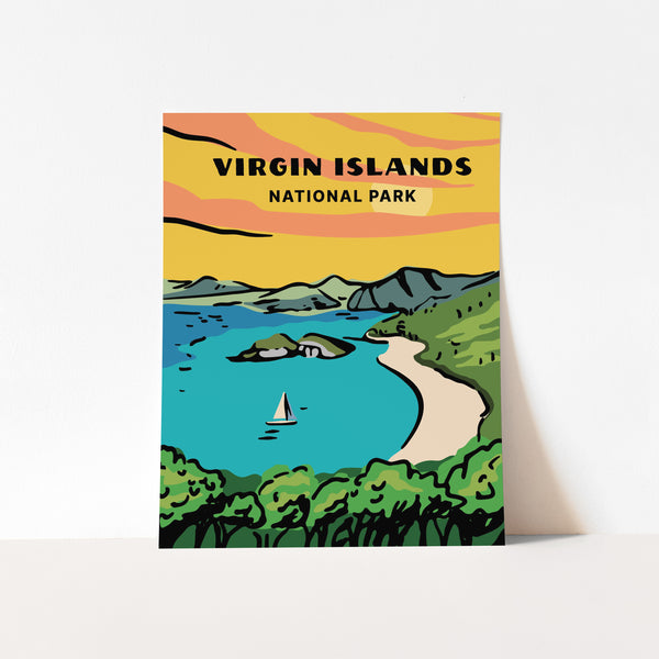 Virgin Islands National Park Poster