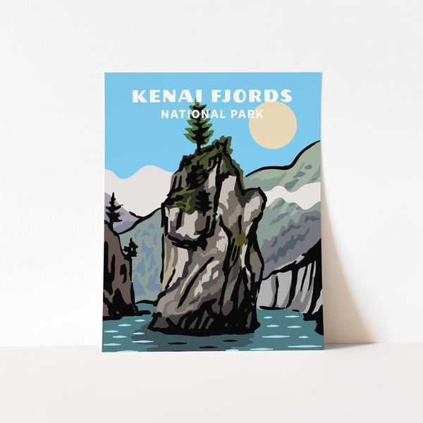 Kenai Fjords National Park Poster