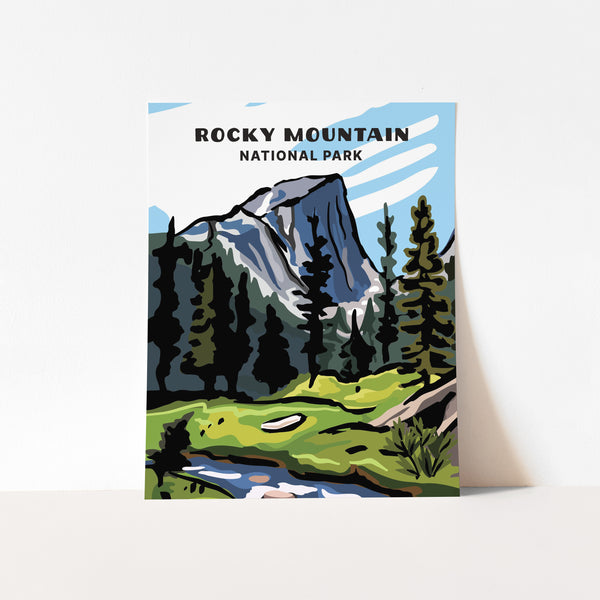 Rocky Mountain National Park Poster