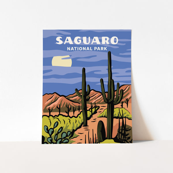 Saguaro National Park Poster