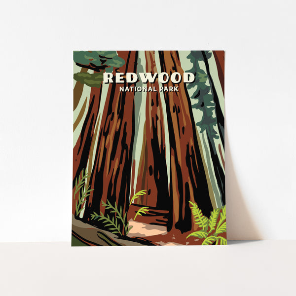 Redwood National Park Poster