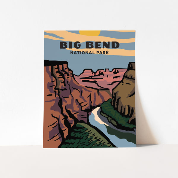 Big Bend National Park Poster
