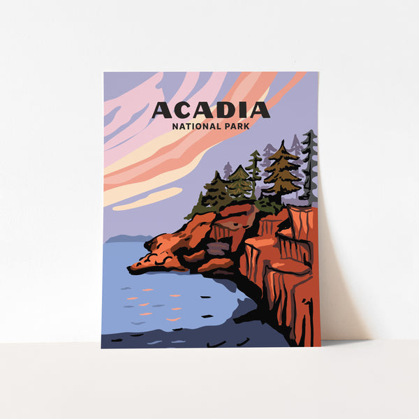 Acadia National Park Poster