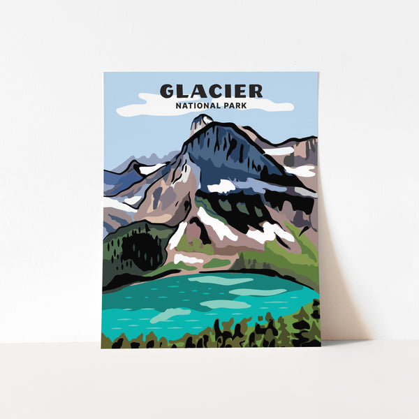 Glacier National Park Poster