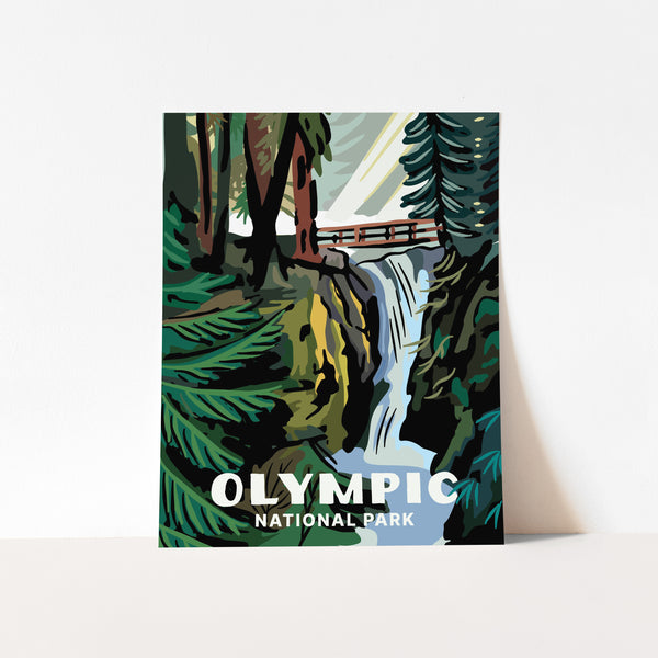 Olympic National Park Poster
