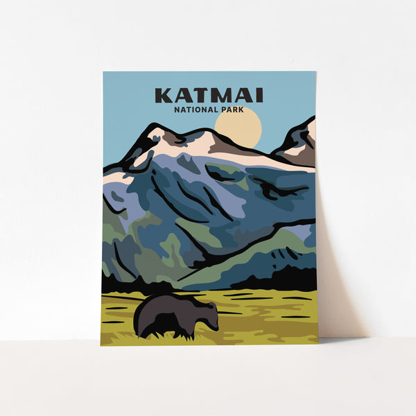 Katmai National Park Poster