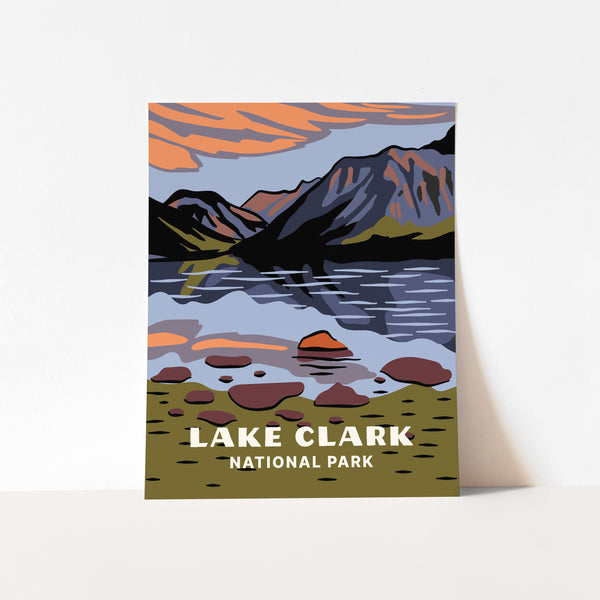 Lake Clark National Park Poster