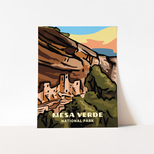 Mesa Verde National Park Poster