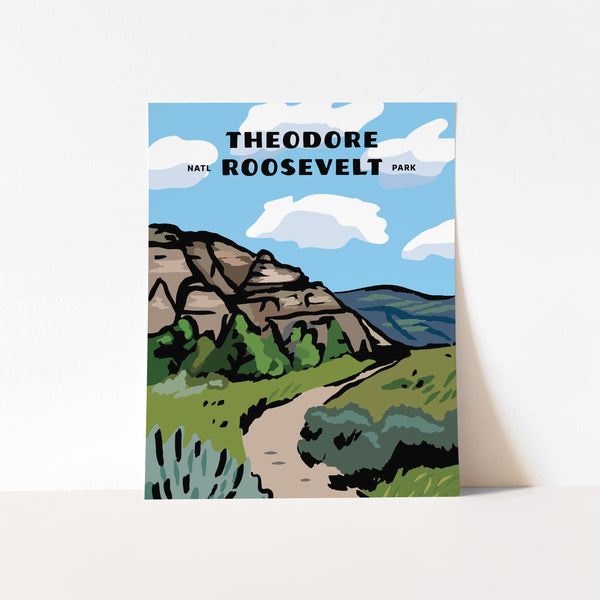Theodore Roosevelt National Park Poster
