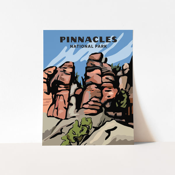 Pinnacles National Park Poster