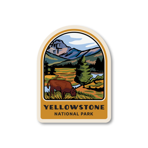 Yellowstone National Park Bumper Sticker
