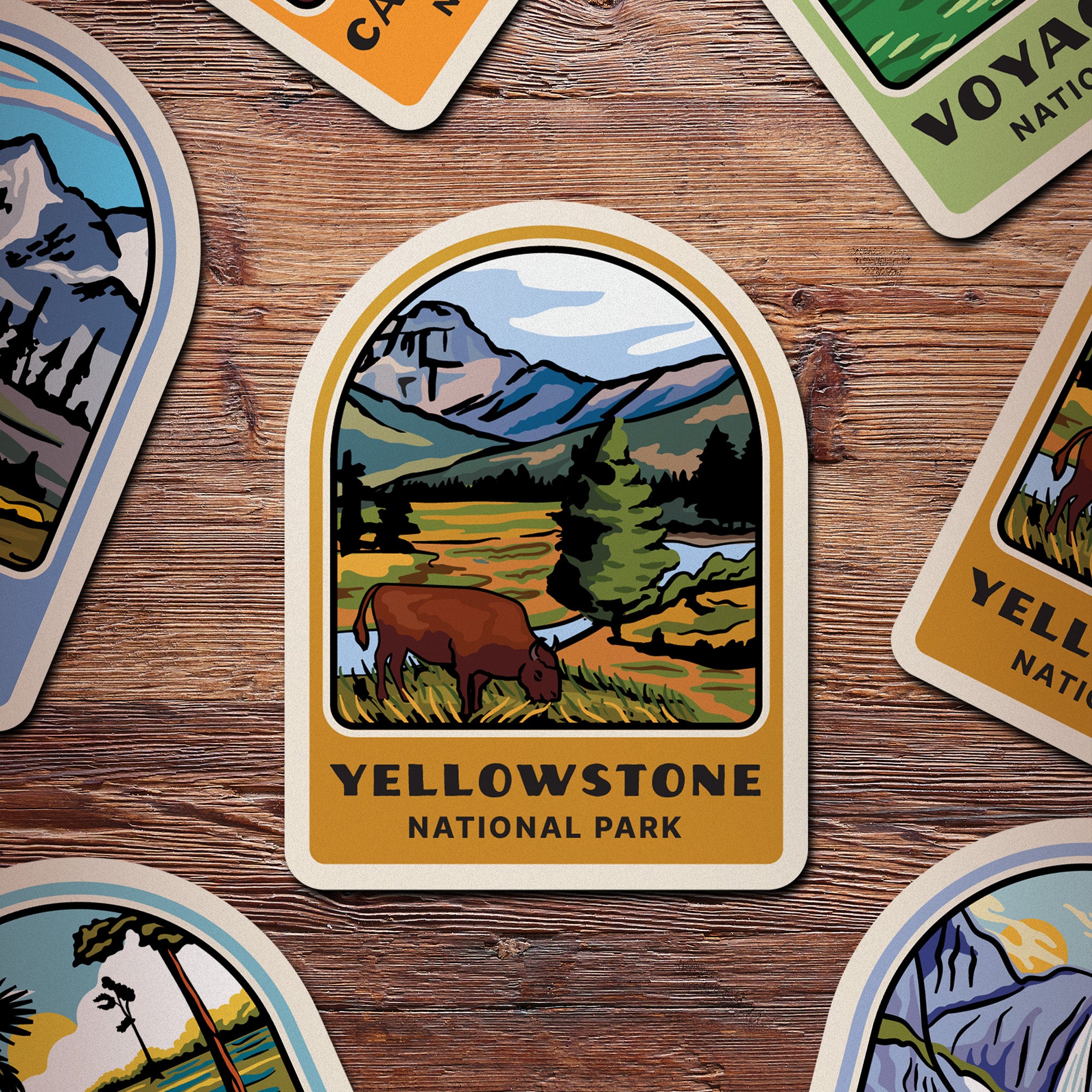 Yellowstone Club Sticker Yellowstone National Park Sticker – Native Maps