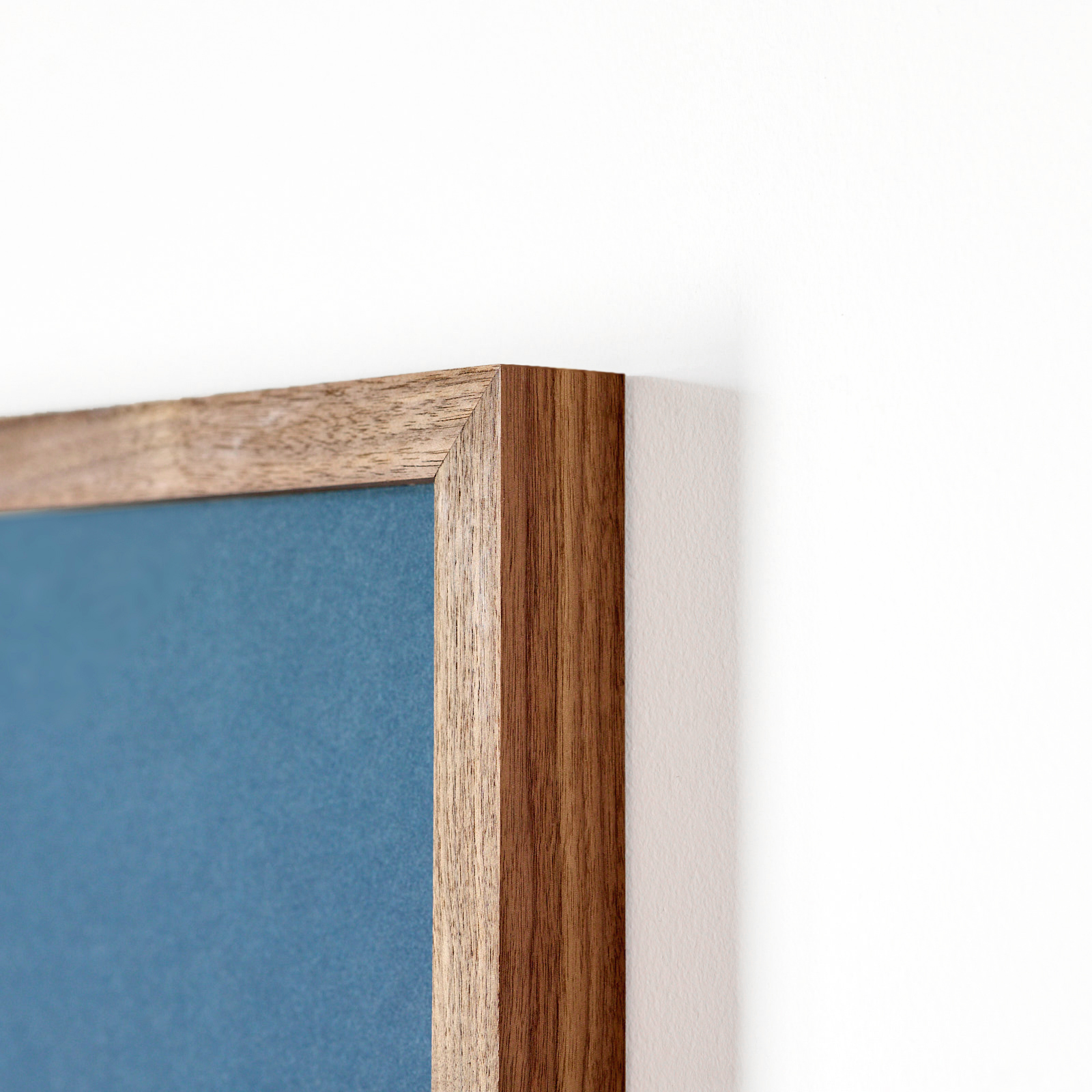 Craftsman Frame | Glassless Thin Walnut/Oak Poster Frame – Native Maps