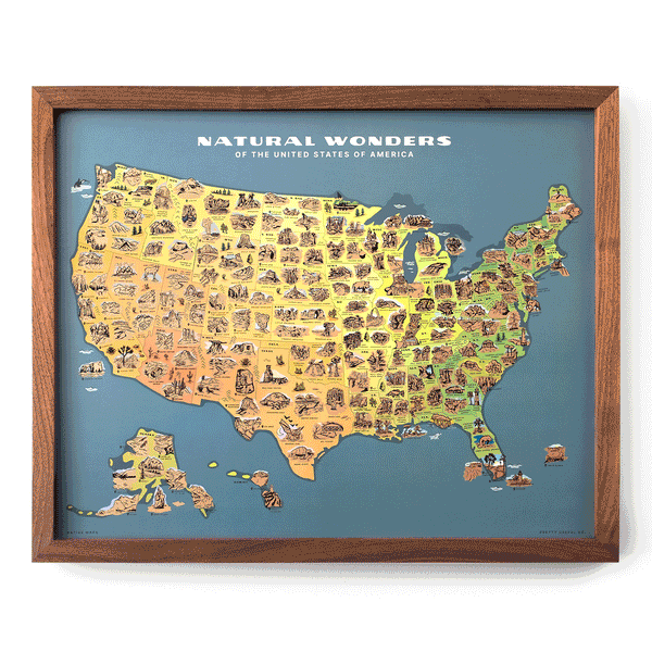 Natural Wonders Scratch-Off