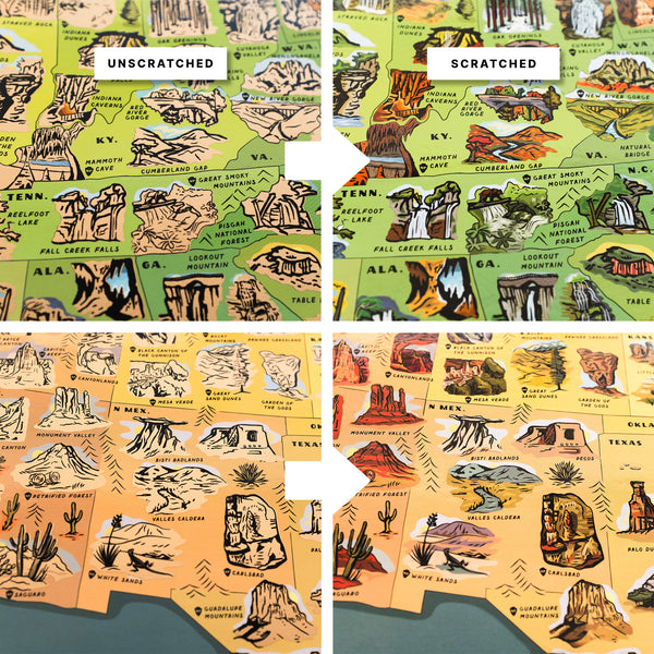 Natural Wonders Scratch-Off