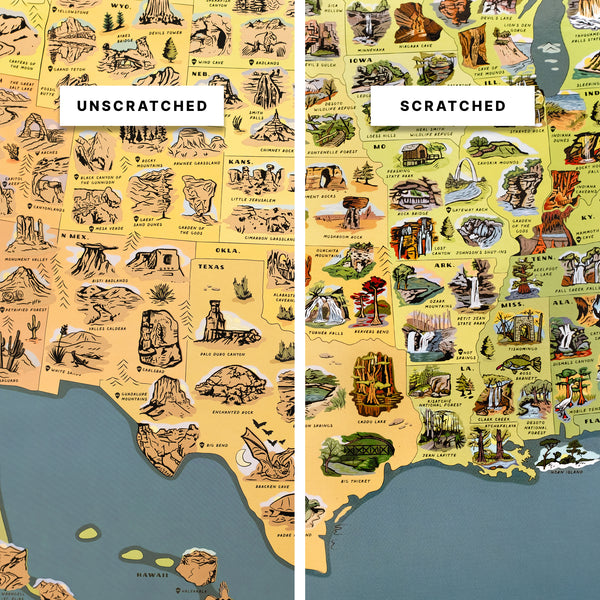 Natural Wonders Scratch-Off