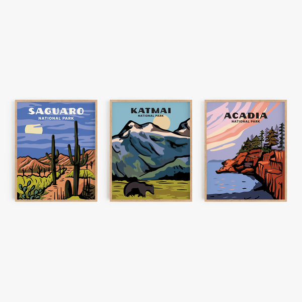 Katmai National Park Poster