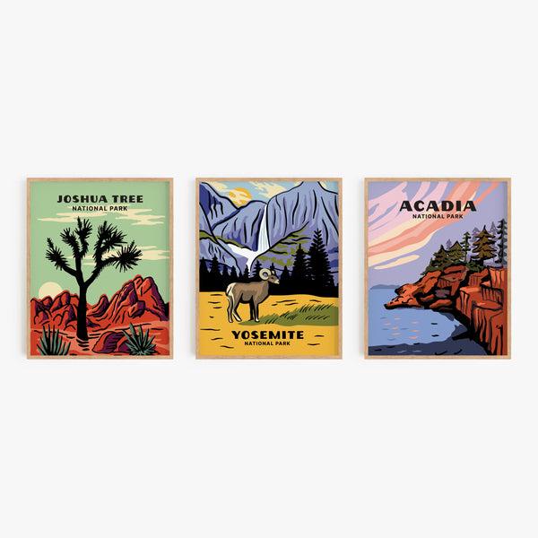 Yosemite National Park Poster