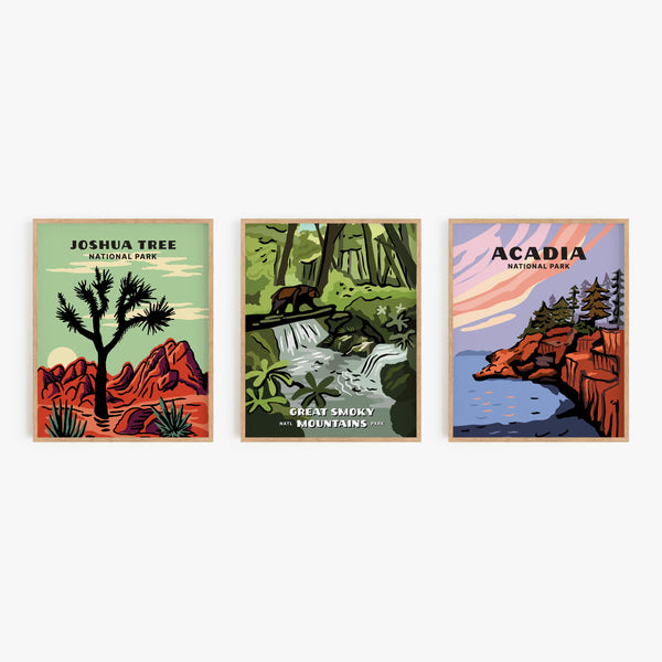 Great Smoky Mountains National Park Poster