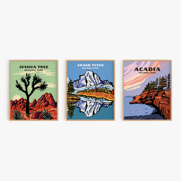 Grand Teton National Park Poster