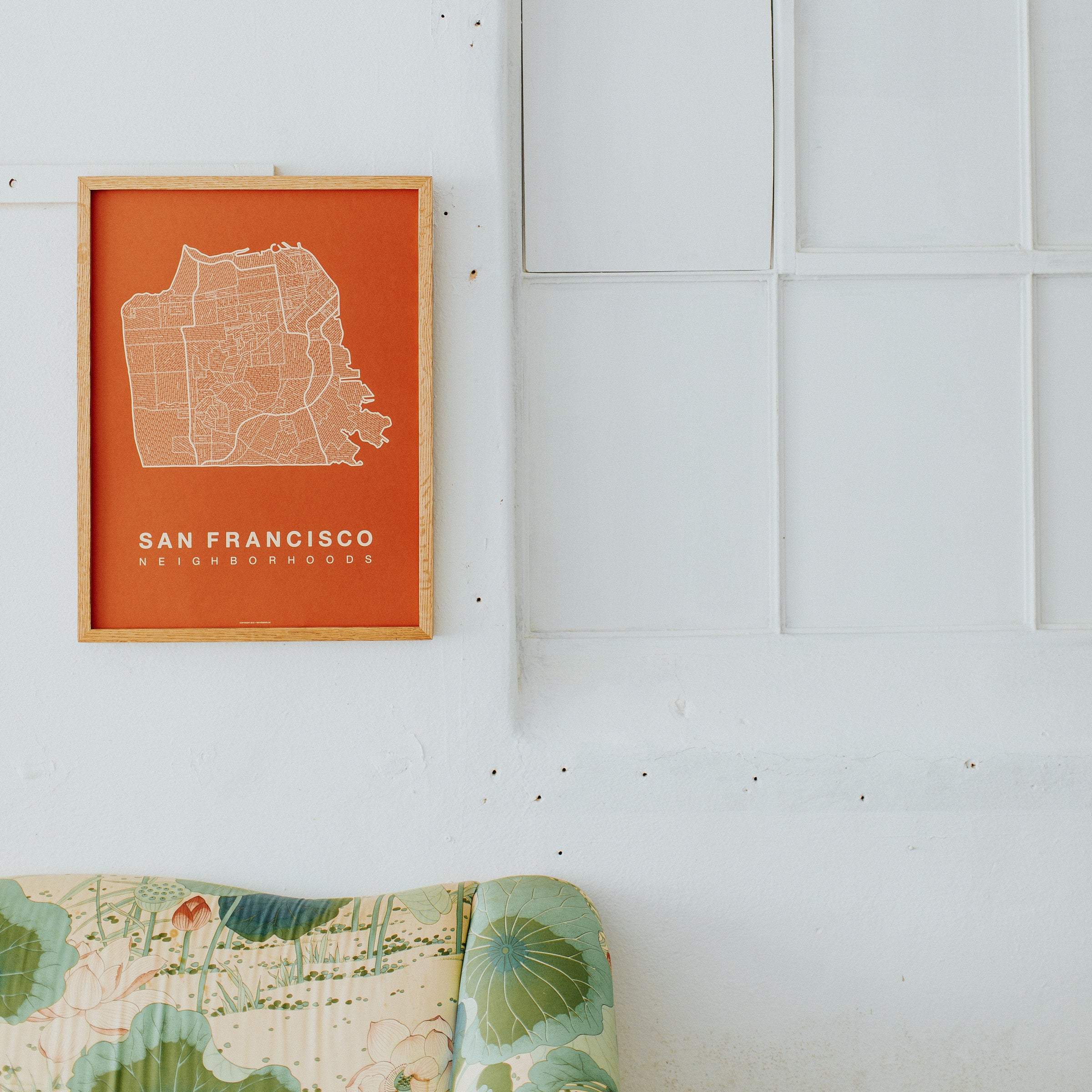 San Francisco Neighborhood Map | San Francisco Map Poster – Native Maps